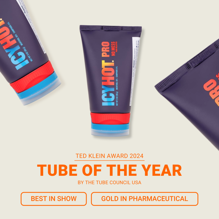 Neopac Wins Prestigious Ted Klein Tube of the Year Award from the Tube Council